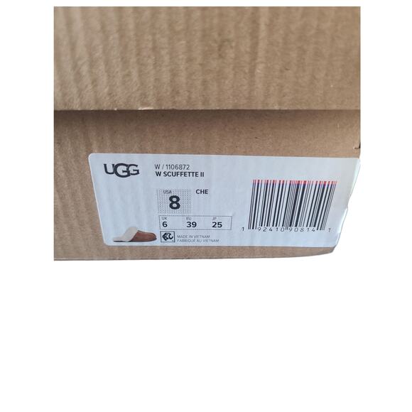 UGG Scuffette II Slippers Slides US Size 8 New in Box - Picture 6 of 6